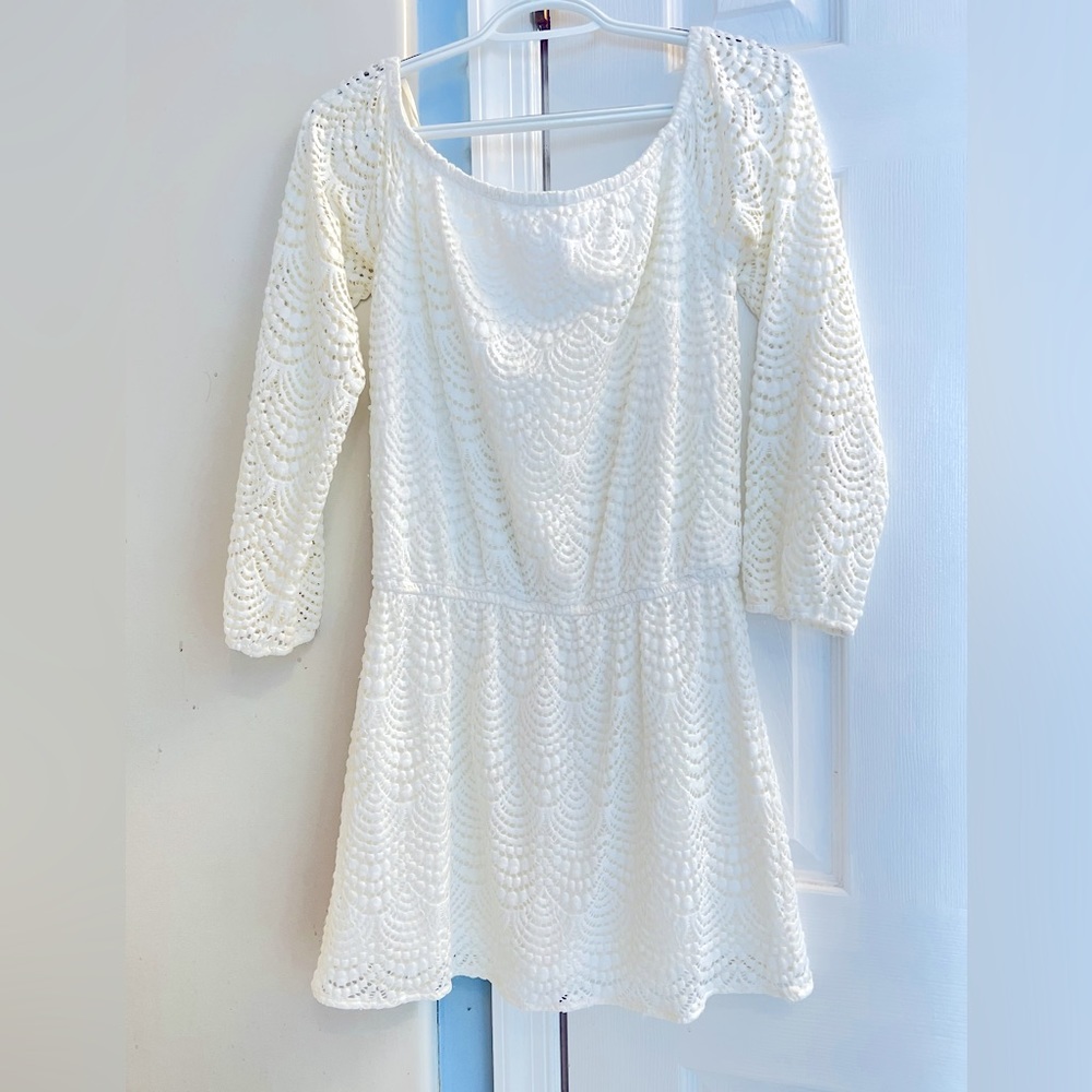 Lilly Pulitzer White Lace Romper